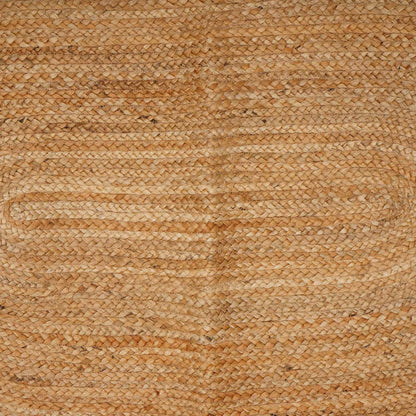Tappeto da Area Grigio Scuro 152 x 245 cm Juta