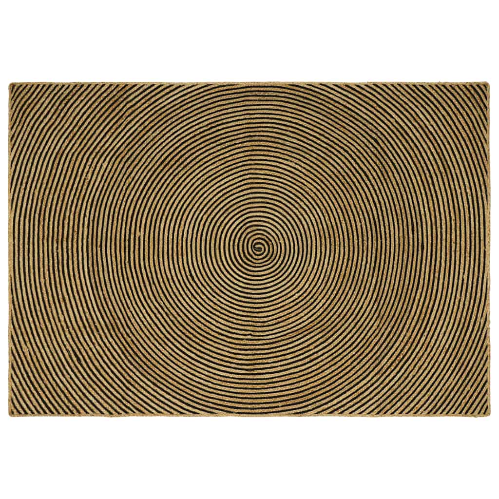 Tappeti per area Nero 200 x 290 cm Juta
