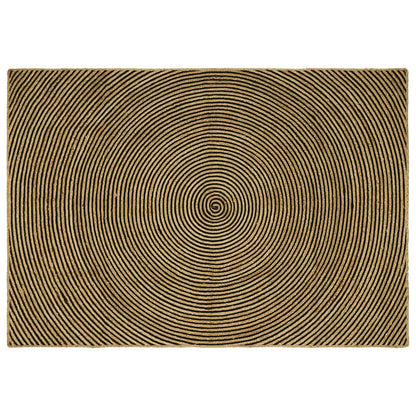 Tappeti per area Nero 200 x 290 cm Juta