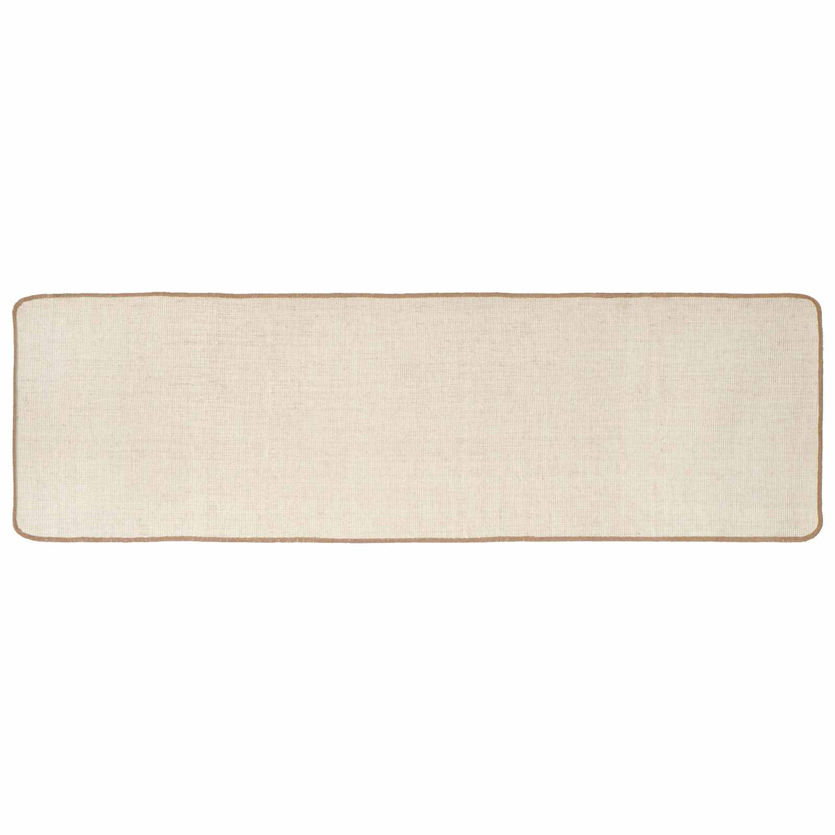 Tappeto da Area Marrone Chiaro 60 x 200 cm Juta