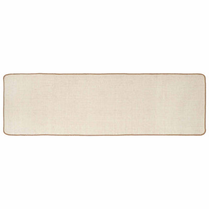 Tappeto da Area Marrone Chiaro 60 x 200 cm Juta