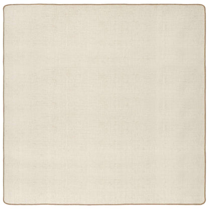 Tappeto da Area Marrone Chiaro 200 x 200 cm Juta