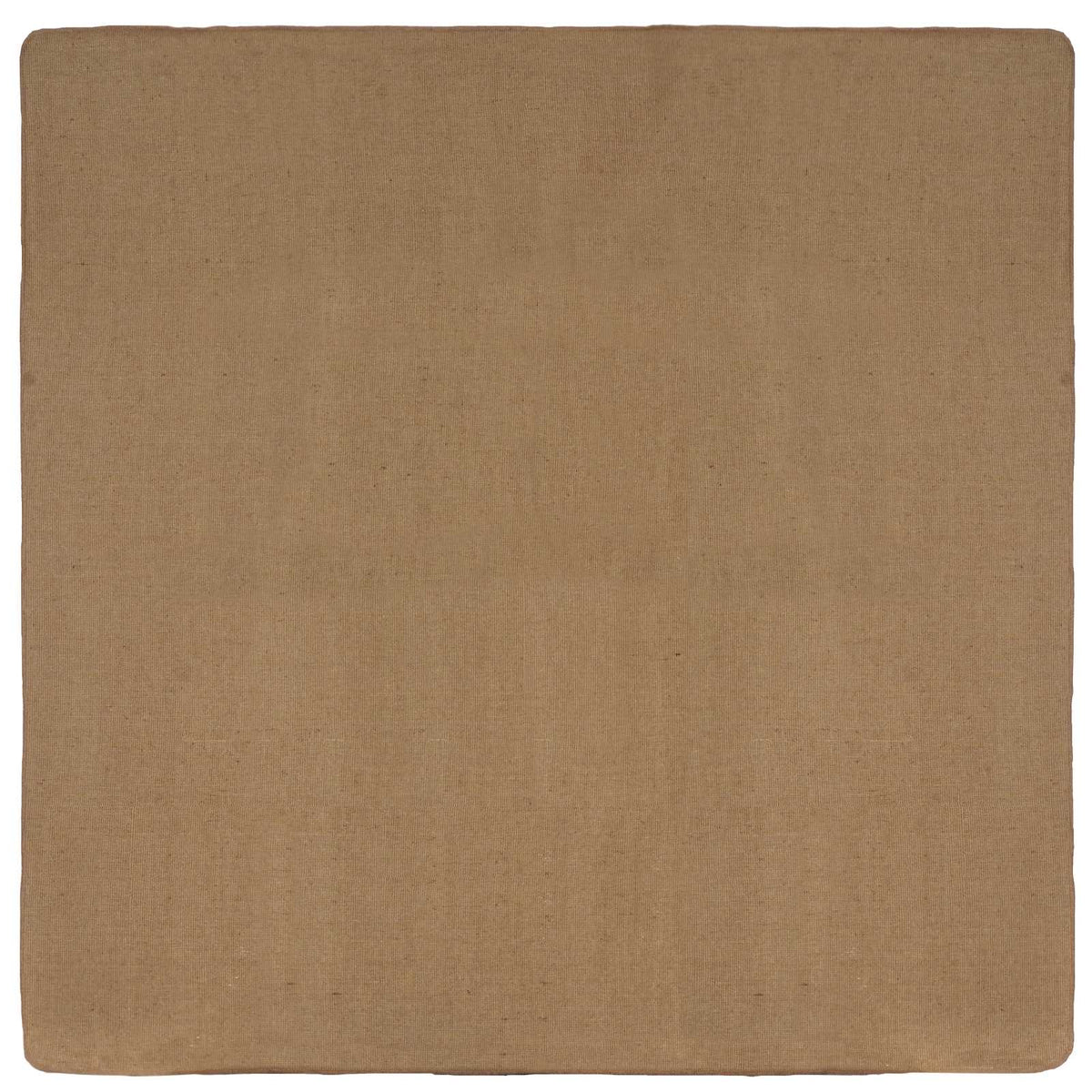 Tappeto da Area Marrone Chiaro 300 x 300 cm Juta