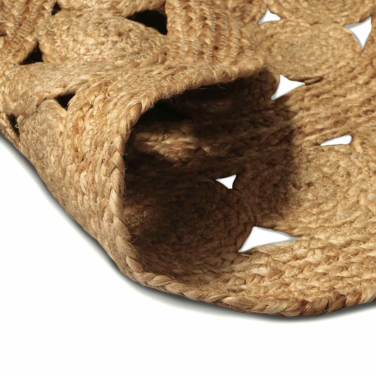 Tappeto da Area Naturale 100 x 152 cm Juta | homemem39