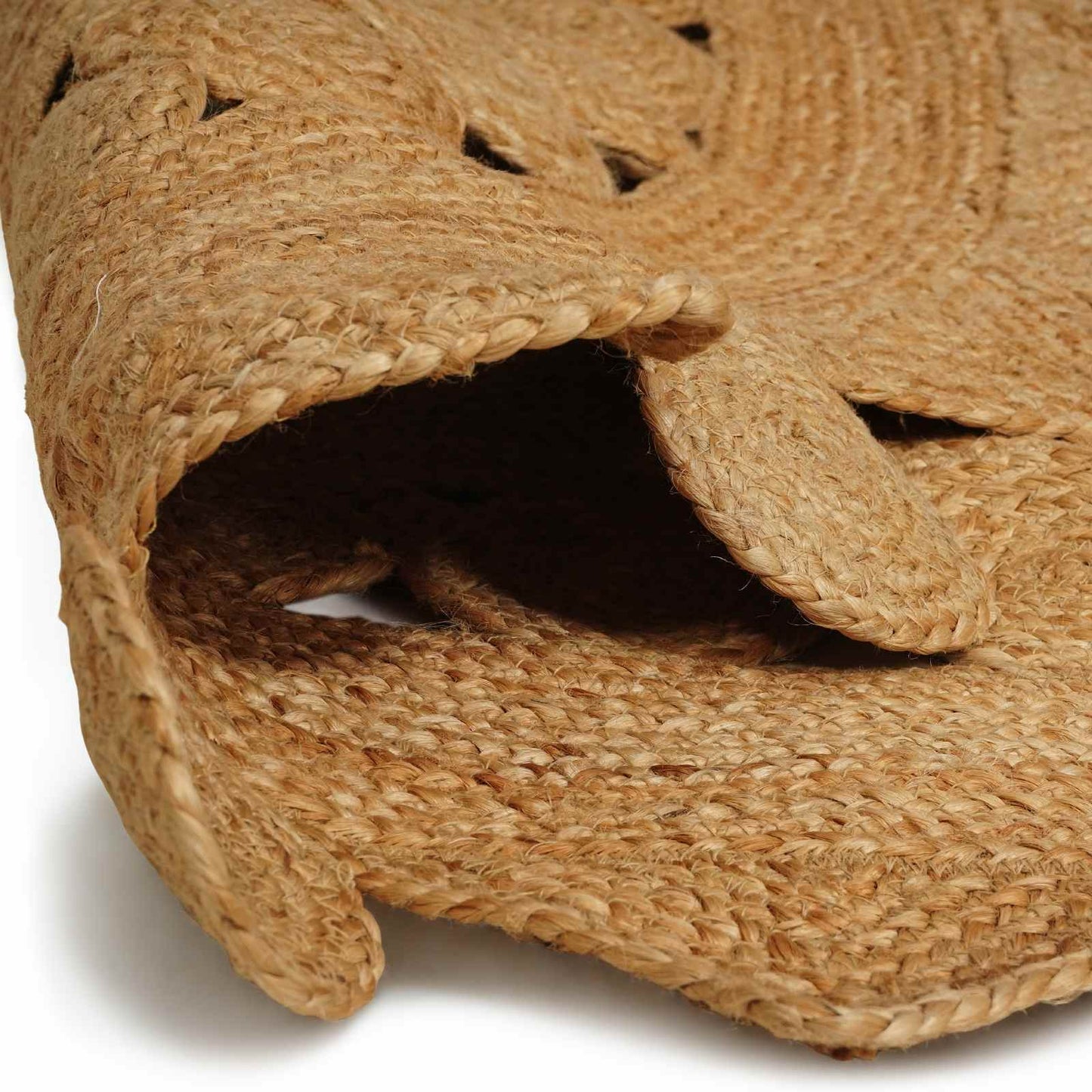 Tappeto Marrone Ø 210 cm Juta