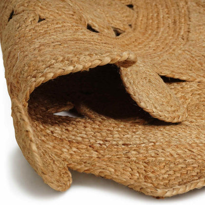 Tappeto Marrone Ø 240 cm Juta