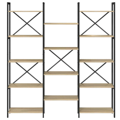 Libreria rovere sonoma 156 x 25 x 167.5 cm Legno multistrato