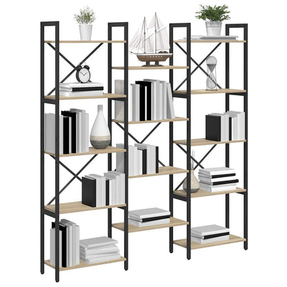 Libreria rovere sonoma 156 x 25 x 167.5 cm Legno multistrato