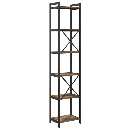 Libreria Rovere fumo 40 x 30 x 188 cm Legno multistrato