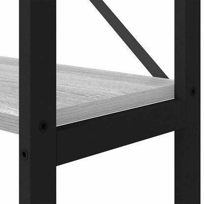 Libreria Grigio sonoma 40 x 30 x 153 cm Legno multistrato