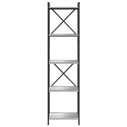 Libreria Grigio sonoma 40 x 30 x 153 cm Legno multistrato