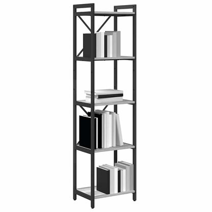 Libreria Grigio sonoma 40 x 30 x 153 cm Legno multistrato