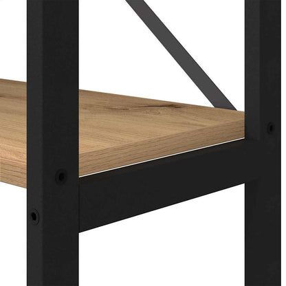 Libreria rovere artigianale 40 x 30 x 153 cm Legno multistrato