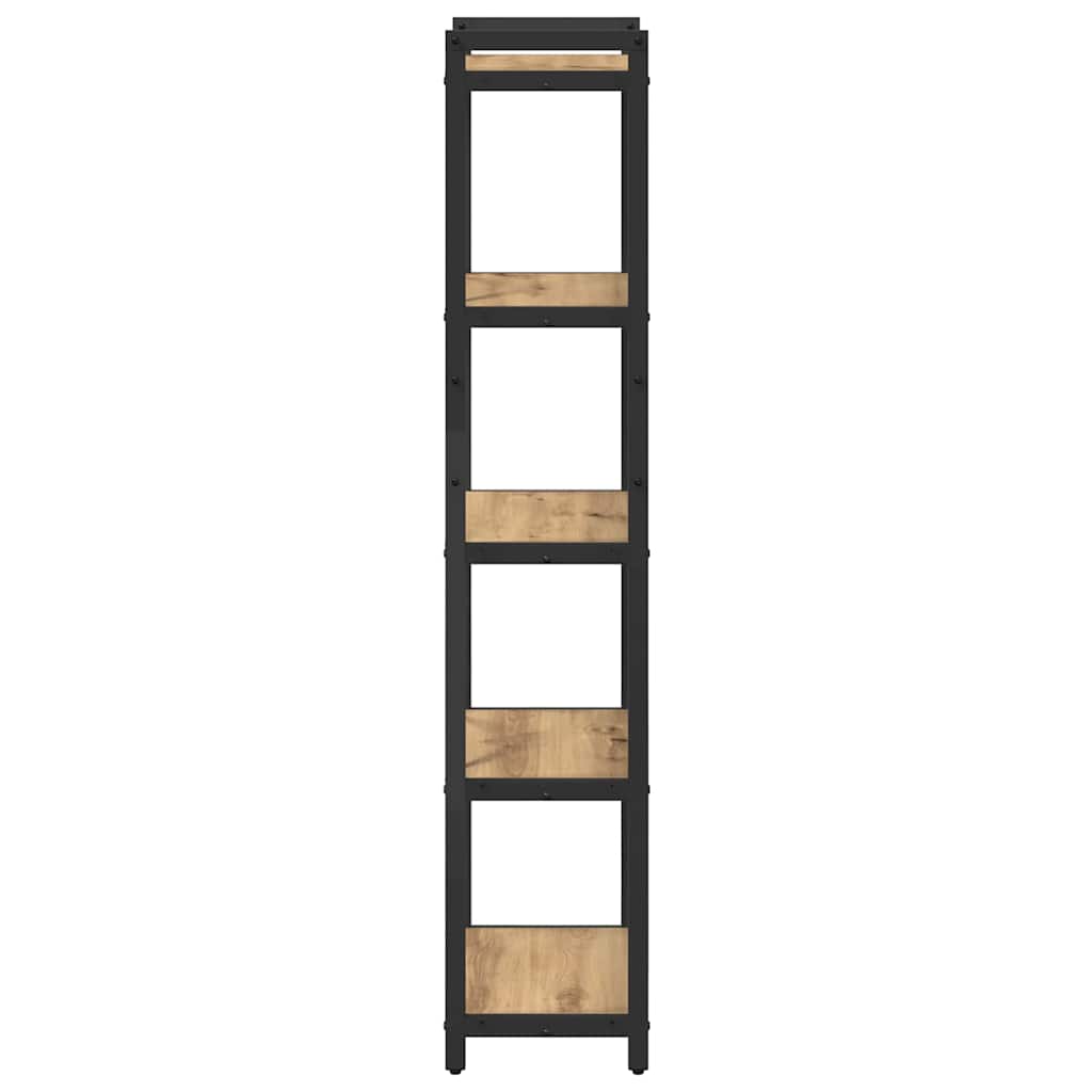 Libreria rovere artigianale 40 x 30 x 153 cm Legno multistrato