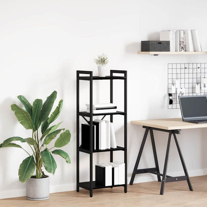 Libreria Rovere nero 40 x 30 x 118 cm Legno multistrato