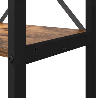 Libreria Rovere fumo 40 x 30 x 118 cm Legno multistrato