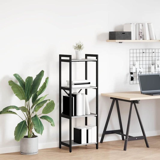 Libreria Grigio sonoma 40 x 30 x 118 cm Legno multistrato