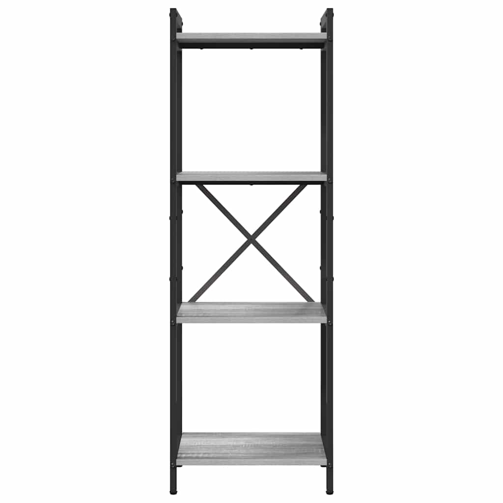 Libreria Grigio sonoma 40 x 30 x 118 cm Legno multistrato