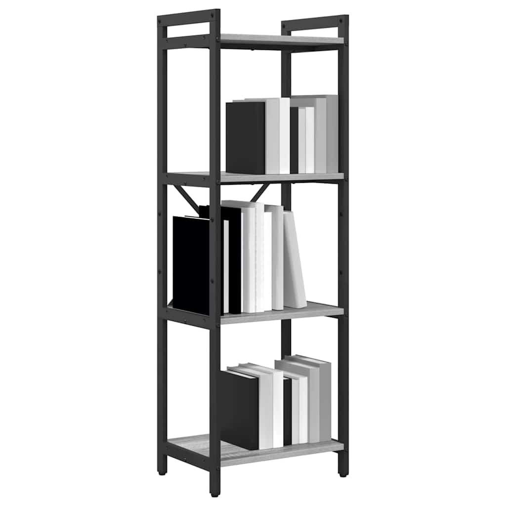 Libreria Grigio sonoma 40 x 30 x 118 cm Legno multistrato