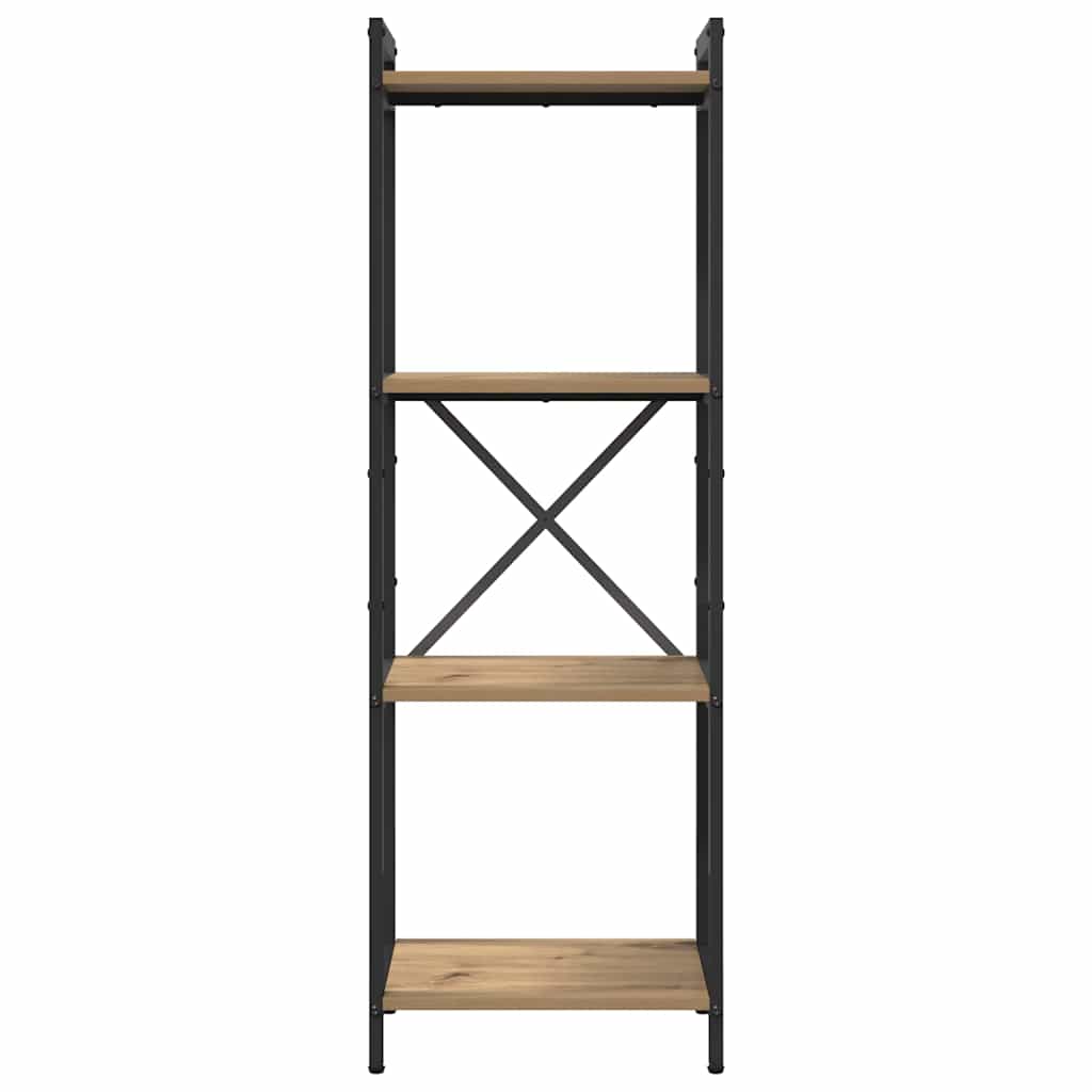 Libreria rovere artigianale 40 x 30 x 118 cm Legno multistrato