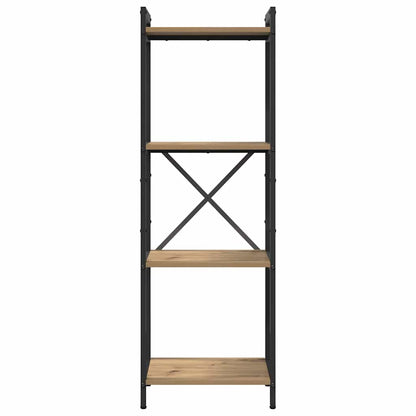 Libreria rovere artigianale 40 x 30 x 118 cm Legno multistrato