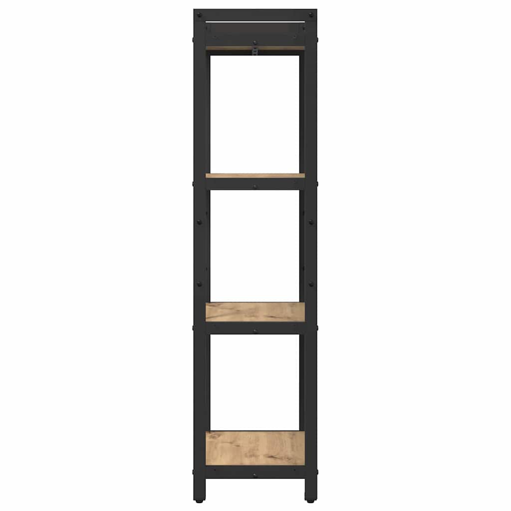 Libreria rovere artigianale 40 x 30 x 118 cm Legno multistrato