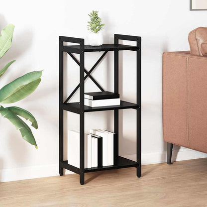 Libreria Rovere nero 40 x 30 x 83 cm Legno multistrato