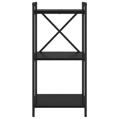 Libreria Rovere nero 40 x 30 x 83 cm Legno multistrato