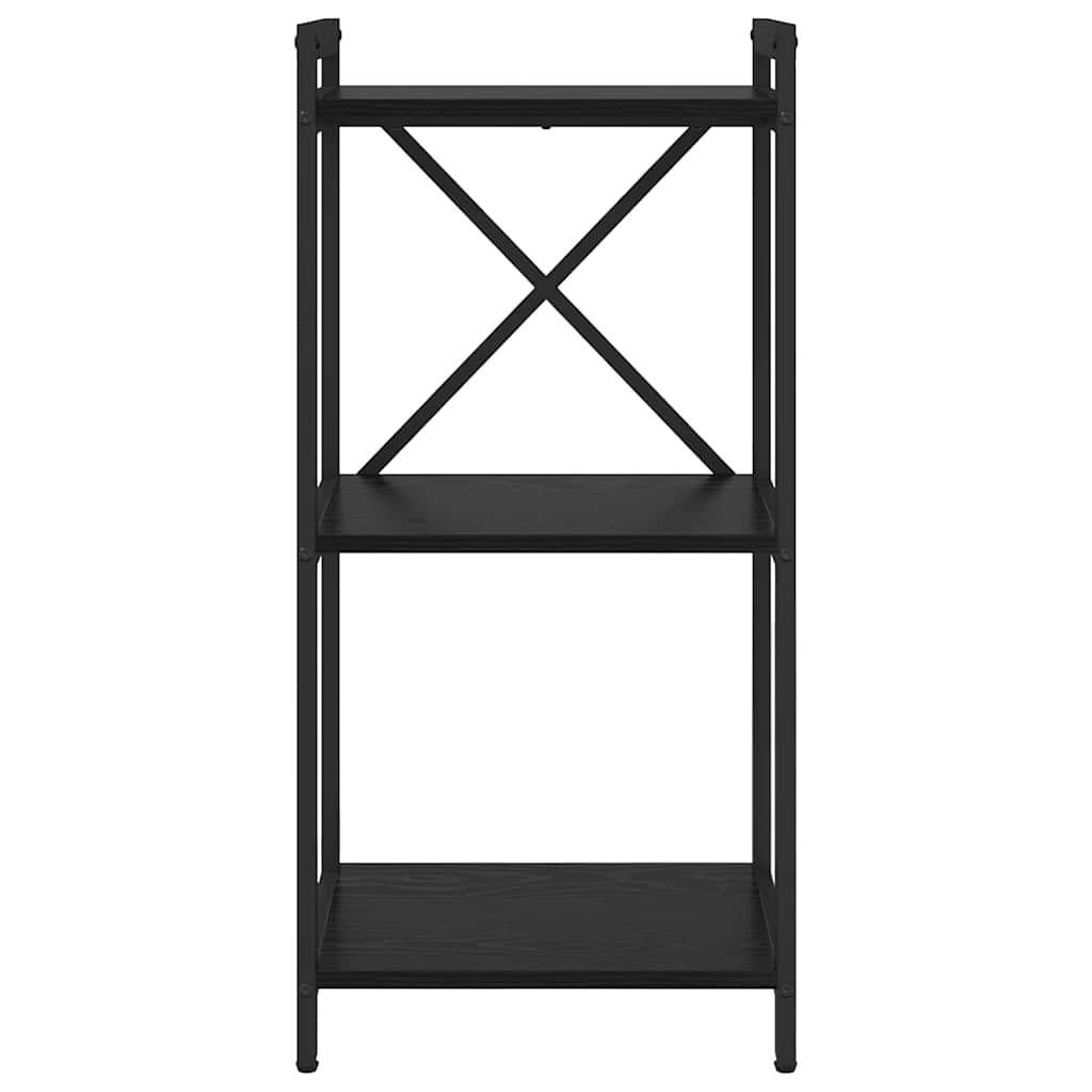 Libreria Rovere nero 40 x 30 x 83 cm Legno multistrato