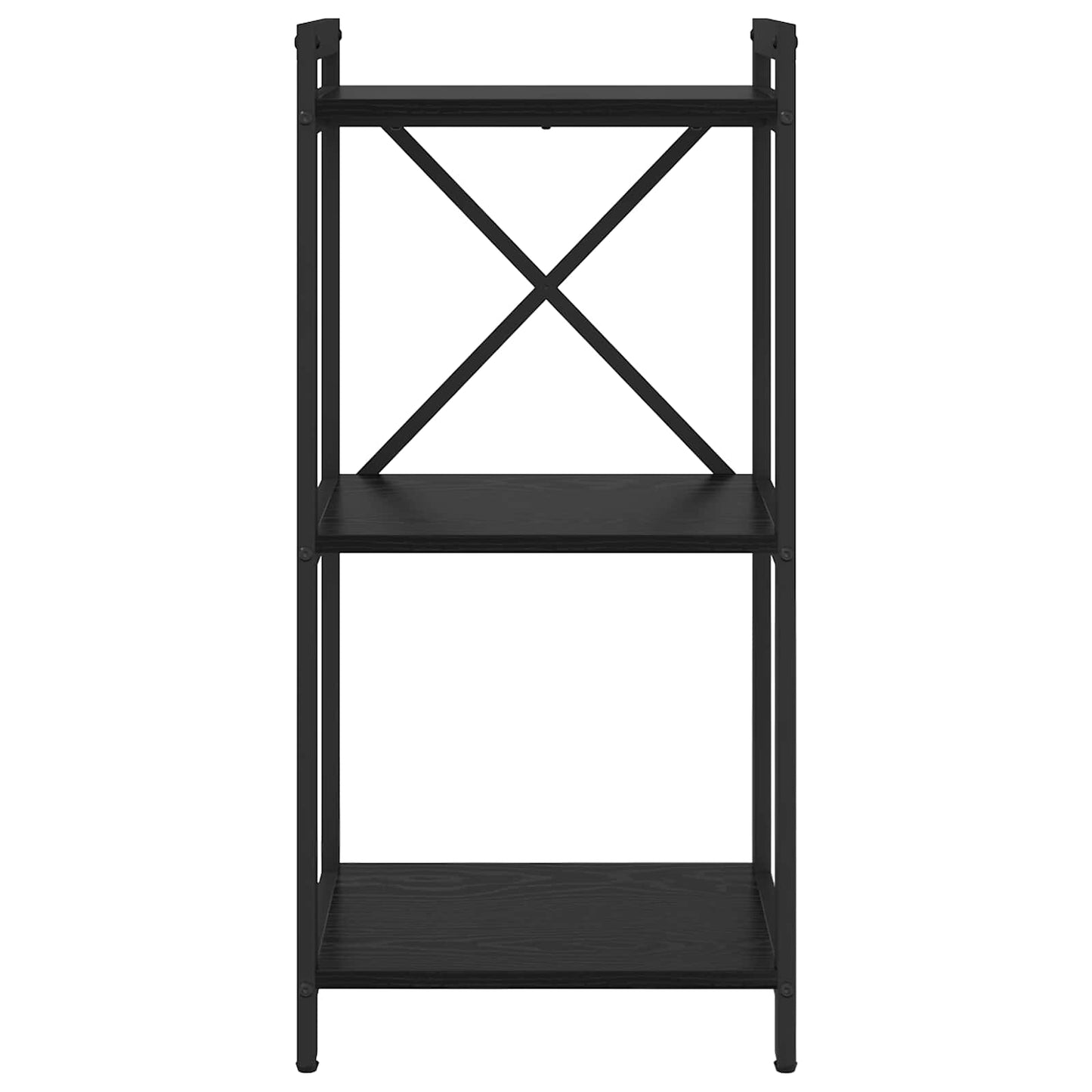 Libreria Rovere Nero 40 x 30 x 85 cm Legno multistrato | homemem39