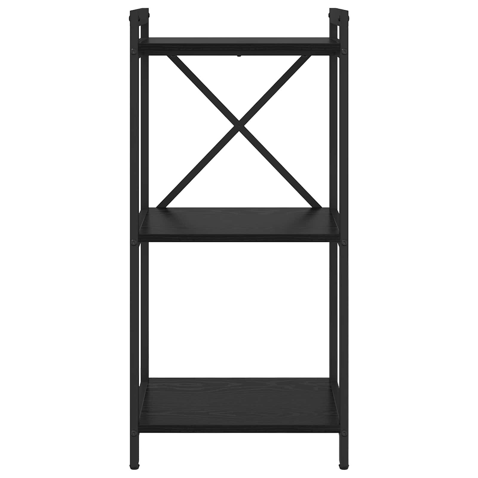 Libreria Rovere Nero 40 x 30 x 85 cm Legno multistrato | homemem39