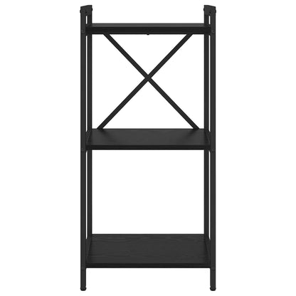 Libreria Rovere Nero 40 x 30 x 85 cm Legno multistrato | homemem39