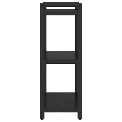 Libreria Rovere nero 40 x 30 x 83 cm Legno multistrato