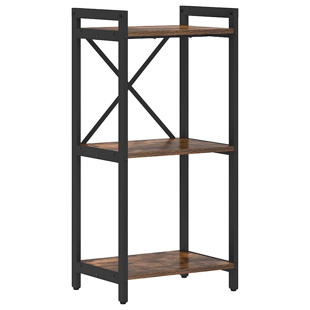 Libreria Rovere fumo 40 x 30 x 83 cm Legno multistrato