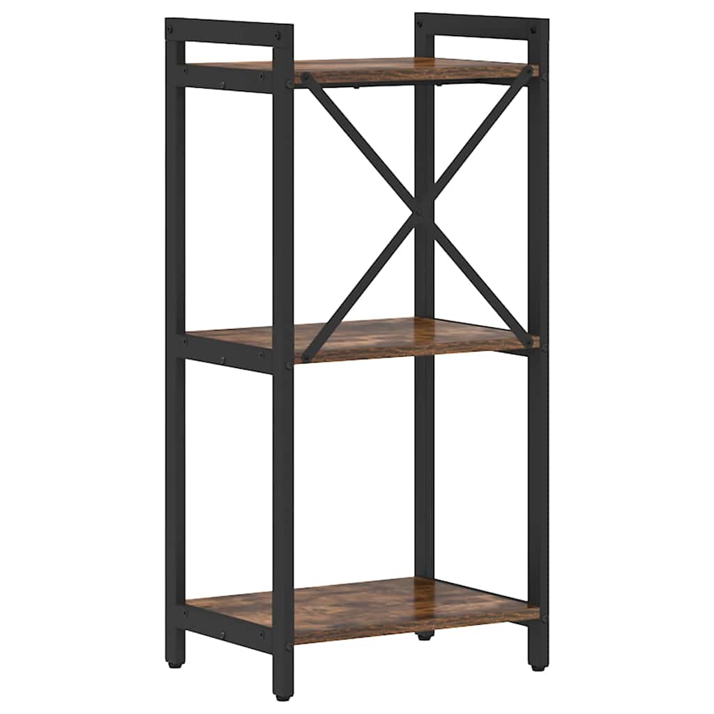 Libreria Rovere fumo 40 x 30 x 83 cm Legno multistrato