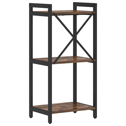 Libreria Rovere fumo 40 x 30 x 83 cm Legno multistrato