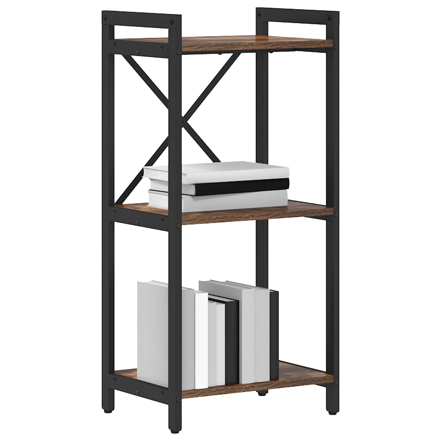 Libreria Rovere fumé 40 x 30 x 85 cm Legno multistrato | homemem39
