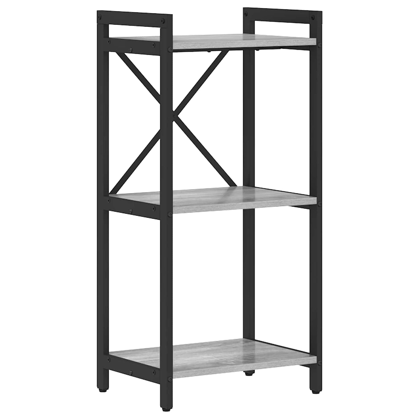 Libreria Grigio sonoma 40 x 30 x 85 cm Legno multistrato | homemem39