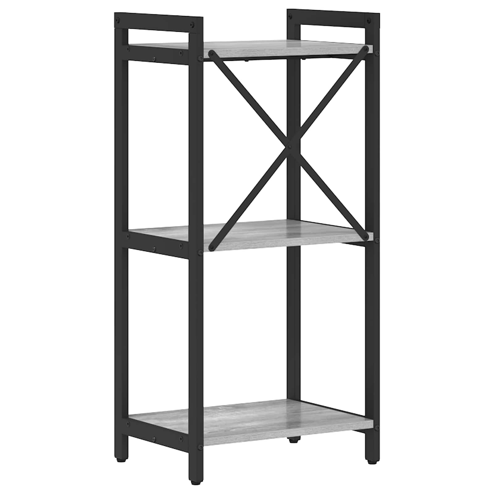 Libreria Grigio sonoma 40 x 30 x 85 cm Legno multistrato | homemem39