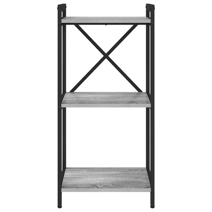 Libreria Grigio sonoma 40 x 30 x 83 cm Legno multistrato