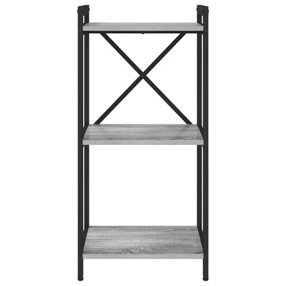 Libreria Grigio sonoma 40 x 30 x 85 cm Legno multistrato | homemem39