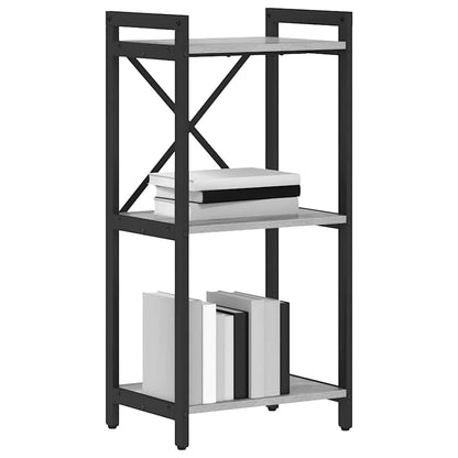 Libreria Grigio sonoma 40 x 30 x 83 cm Legno multistrato