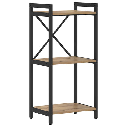 Libreria 40 x 30 x 85 cm Legno multistrato Rovere artigianale | homemem39