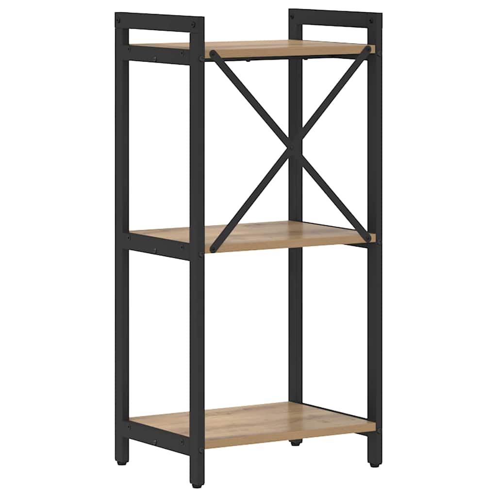 Libreria rovere artigianale 40 x 30 x 83 cm Legno multistrato