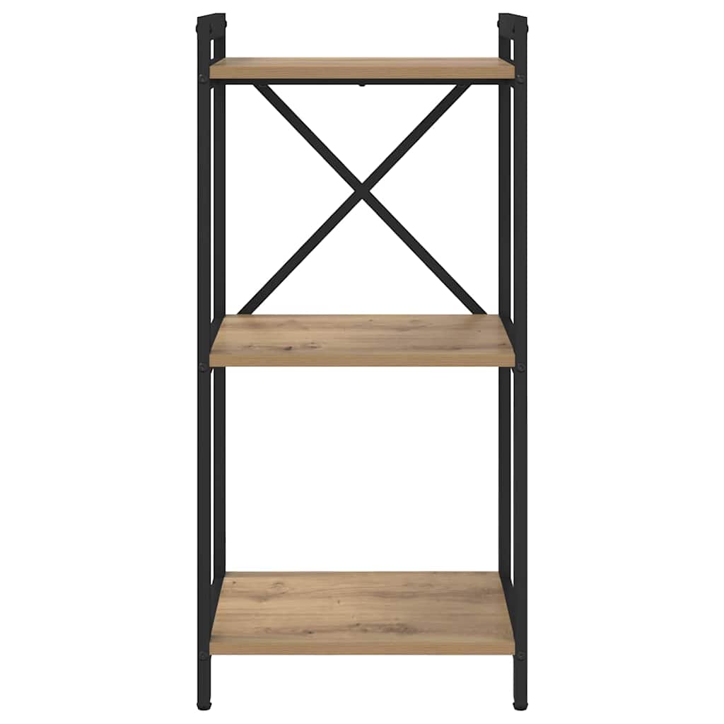 Libreria rovere artigianale 40 x 30 x 83 cm Legno multistrato