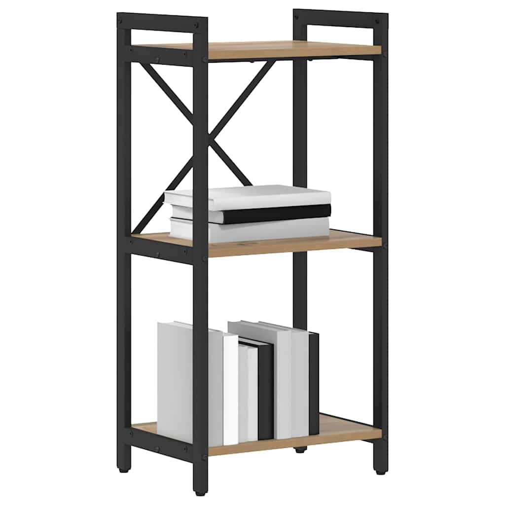 Libreria rovere artigianale 40 x 30 x 83 cm Legno multistrato