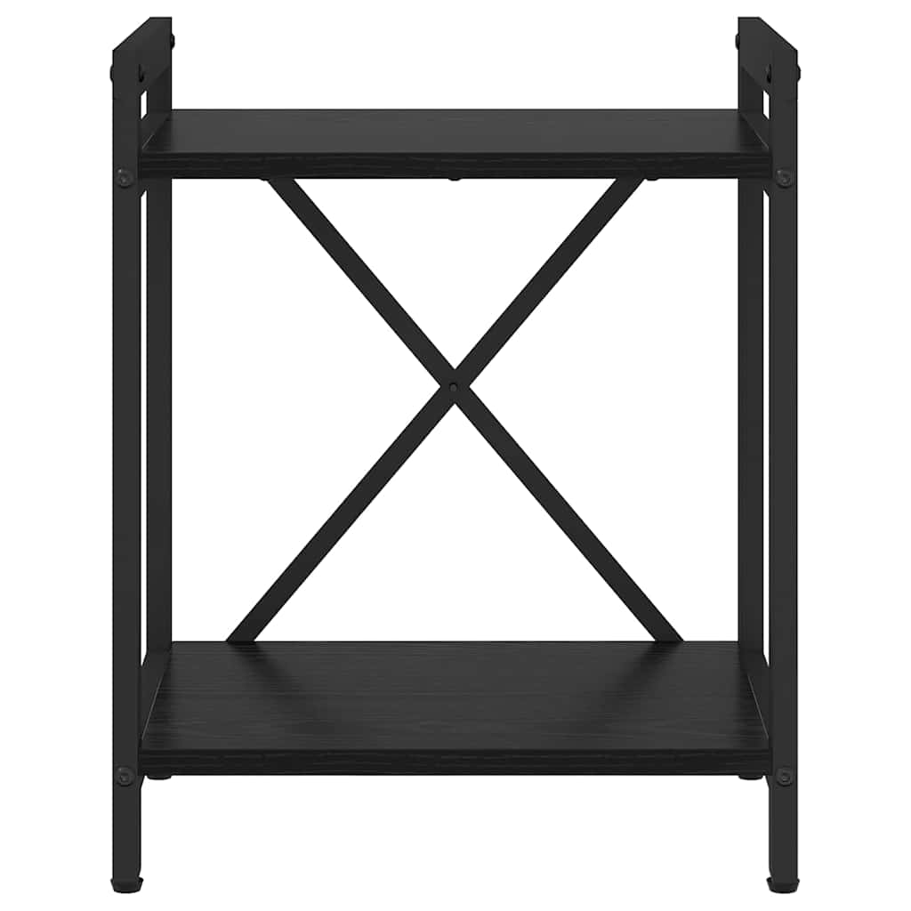 Libreria Rovere nero 40 x 30 x 48.5 cm Legno multistrato