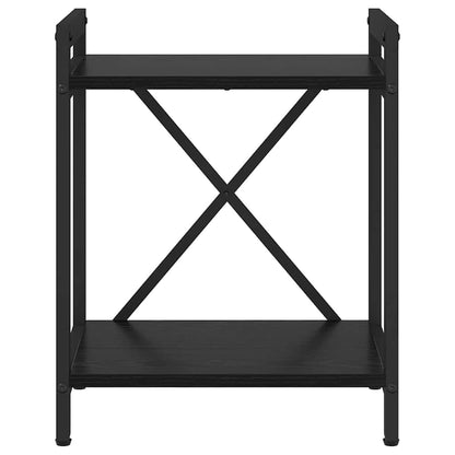 Libreria Rovere nero 40 x 30 x 48.5 cm Legno multistrato