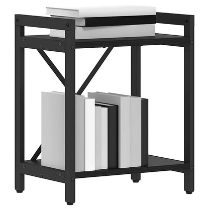 Libreria Rovere nero 40 x 30 x 48.5 cm Legno multistrato