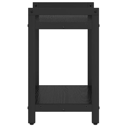 Libreria Rovere nero 40 x 30 x 48.5 cm Legno multistrato